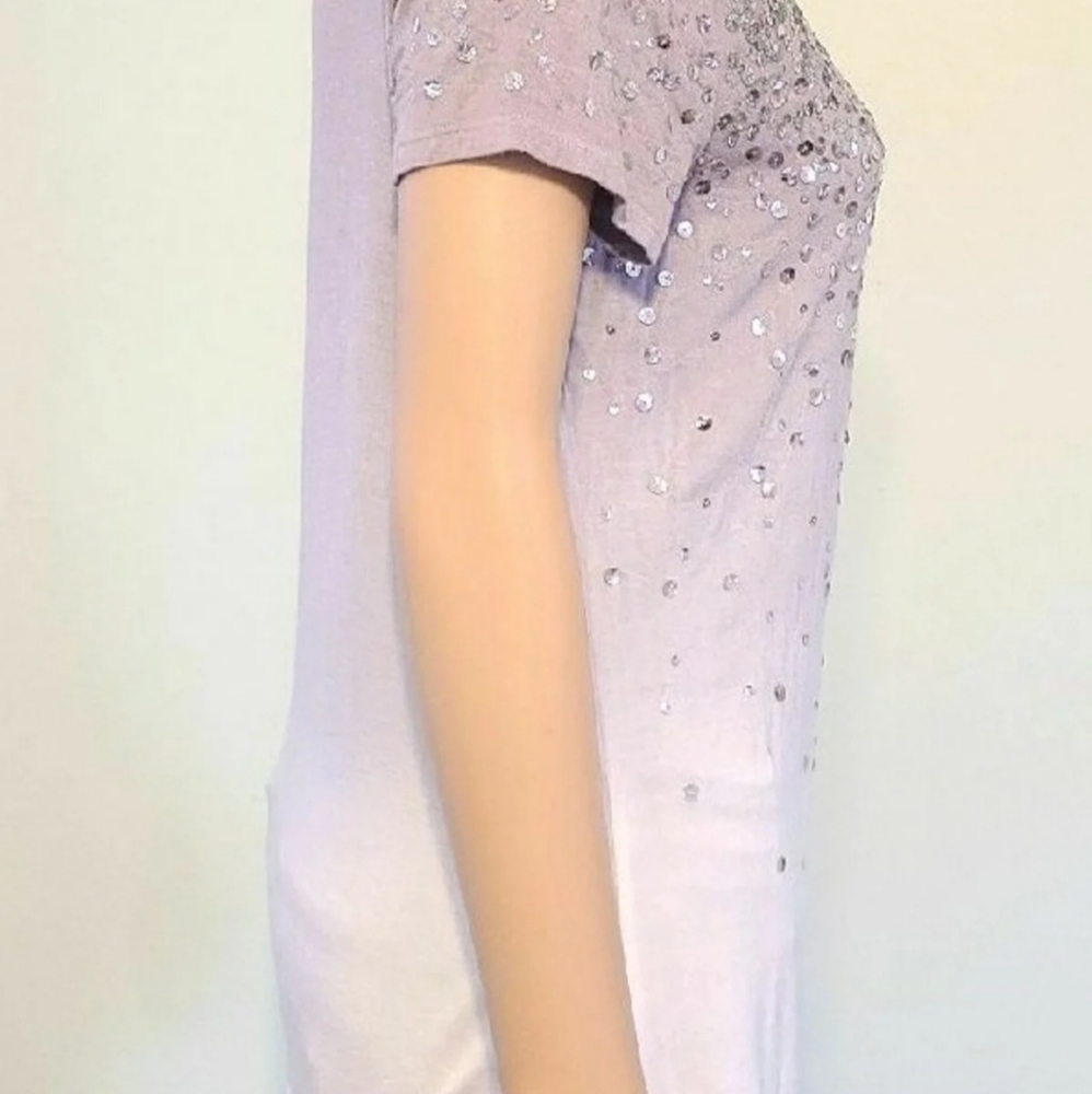 INC Lavendar Ombre T-SHIRT Small - Picture 3 of 9